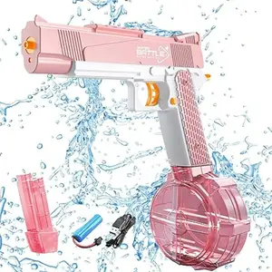 Electric Water Guns, Automatic Squirt Gun - 26-32 FT Long Range, Large Capacity Water Pistol for Adults, Perfect Toys for Pool, Beach, Backyard, Summer Outdoor - Fun Gifts Water Blaster