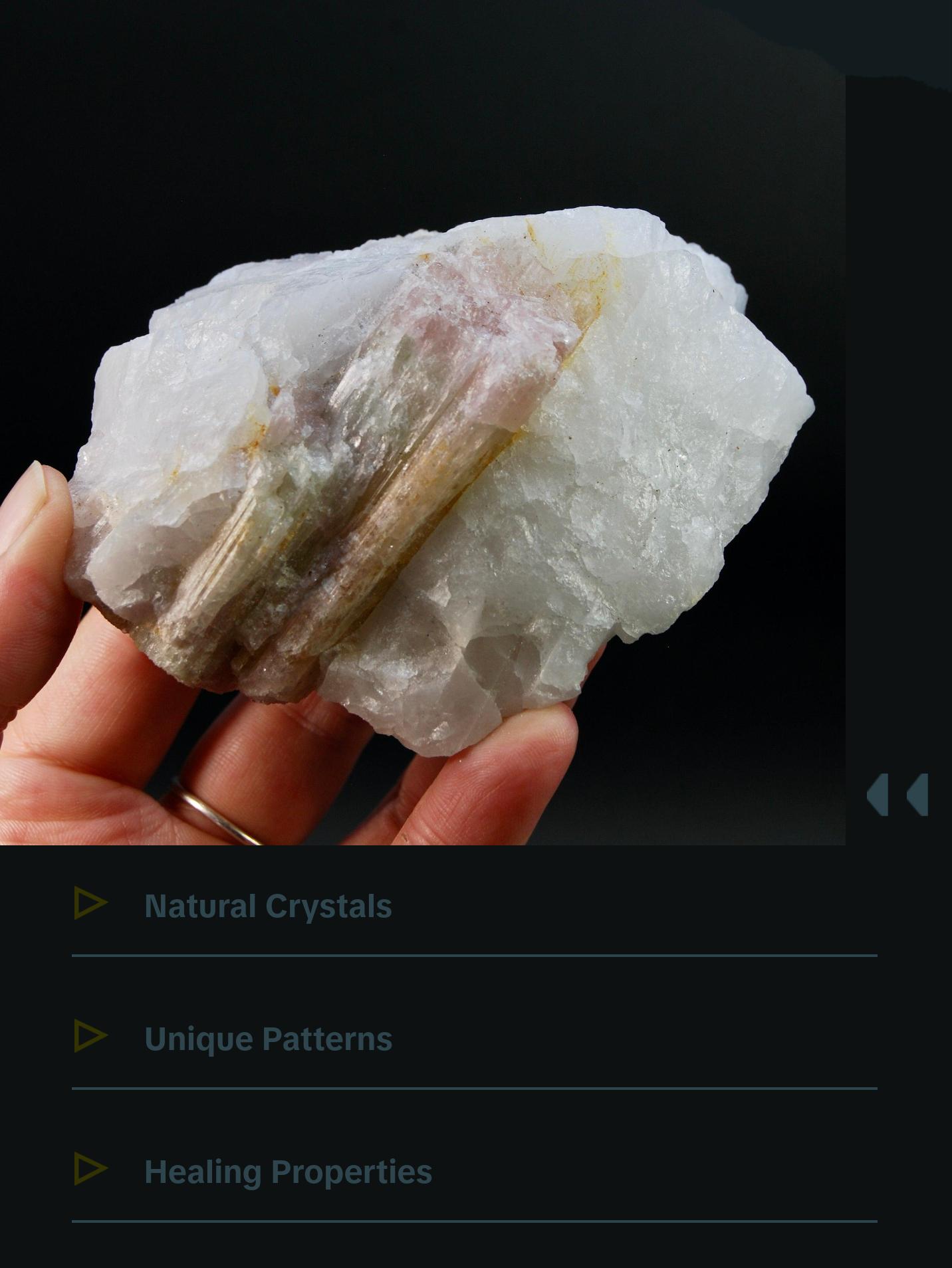 3.8in 327g Raw Tricolor Tourmaline Lepidolite Crystal on Quartz Matrix, Brazil