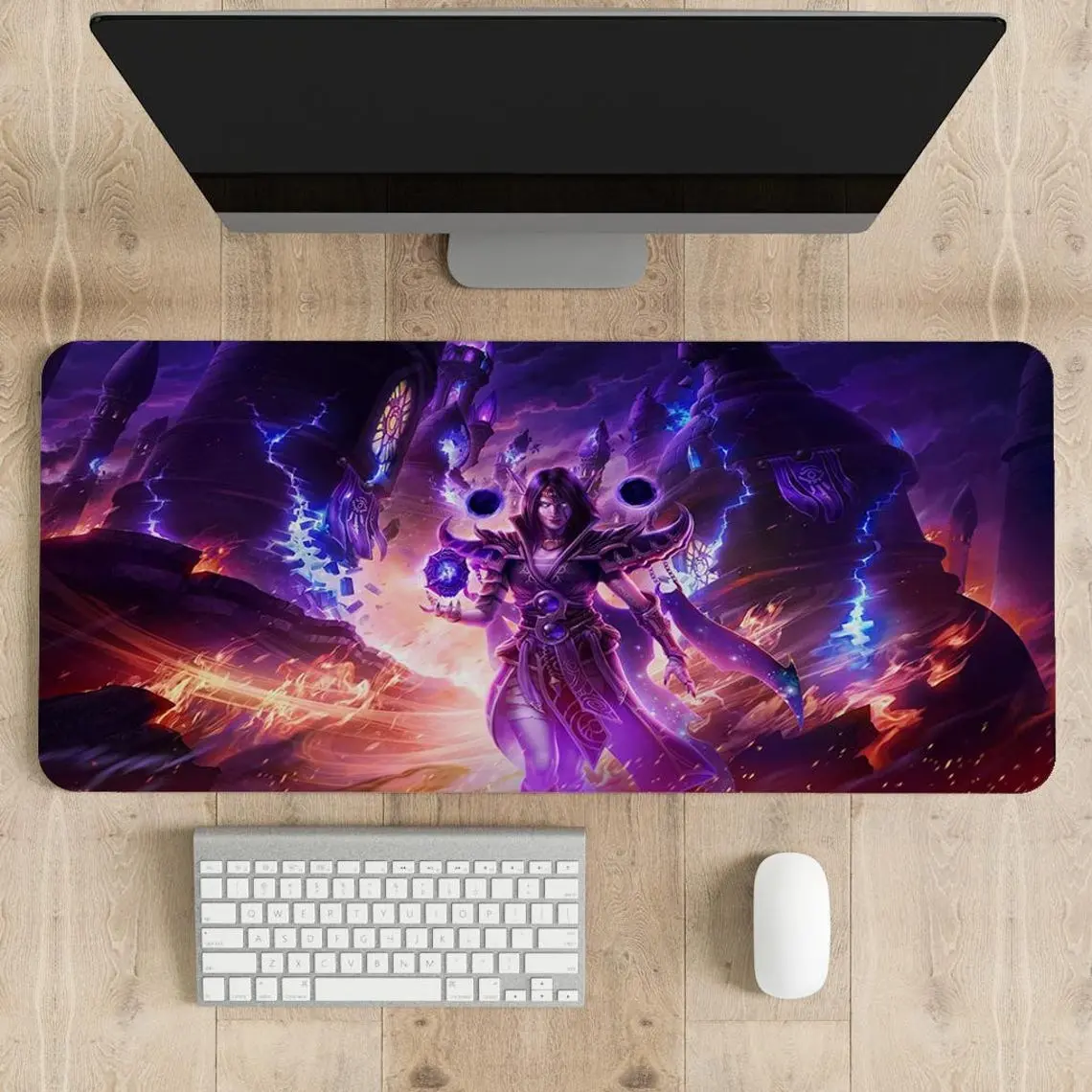 World of Warcraft Mouse Pad | Different sizes Personalized Printing | Gaming Mouse Pad | Customized Mouse Pad | Game, Anime, Desk Mat