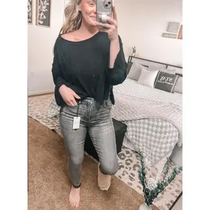 Judy Blue Grey Days Tummy Control Skinnies *0-24W