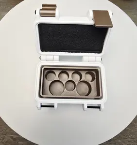 Peptide MIDI Storage Case - High Quality Insulin Case with Secure Slots for Peptide Bottles - Ideal for Travel and Storage Boxes Vial Organization Matte Organizer Box portable