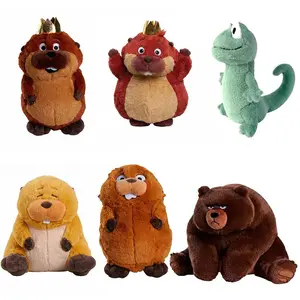 New Hoppers Plush Toy Tom Lizard Plush Anime Series King George Tom Lizard Mabel Loaf Ellen Plush Animal Stuffed Toys Gift
