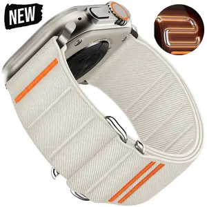 Breathable Adjustable Nylon Wearable Tech Accessory Strap for Sports & Outdoor Use, Universal 38-49mm Sports Accessory Strap, Accessories