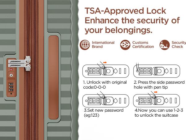 SHOWKOO Luggage Sets 3 Piece PC Hardside Expandable Suitcase (20in/24in/28) Carry On Luggage with Double Spinner Wheels Tsa Lock Premium Gift for Travel, School, Business SHOWKOO Luggage Sets 3 Piece PC Hardside Expandable Suitcase (20in/24in/28) Carry On Luggage with Double Spinner Wheels Tsa Lock Premium Gift for Travel, School, Business