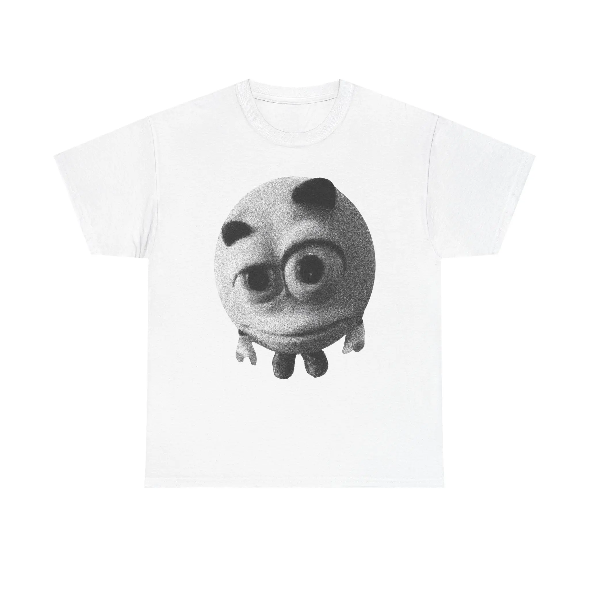 Emoji Staring Shirt,  Cotton High Quality Tshirt, Funny Stupid Meme T-Shirt,