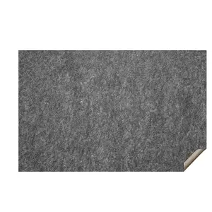 VEVOR - Slip-Resistant Rug Pad - Protective Cushioning Carpet Pad - 5' x 8' - 1/4"Thick - Dual Surface - Polyester Felt + Latex - Gray - 3-4㎡ Area Carpet Padding Rug Cushion Safe for All Floors