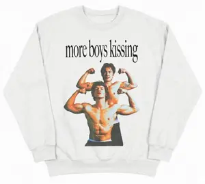 More Boys Kissing T-Shirt/Sweatshirt/Hoodie, Heated Rivalry 90s Bootleg Sweatshirt, Rozanov & Hollander Heated By Rivalry, Graphic Design Sweatshirt