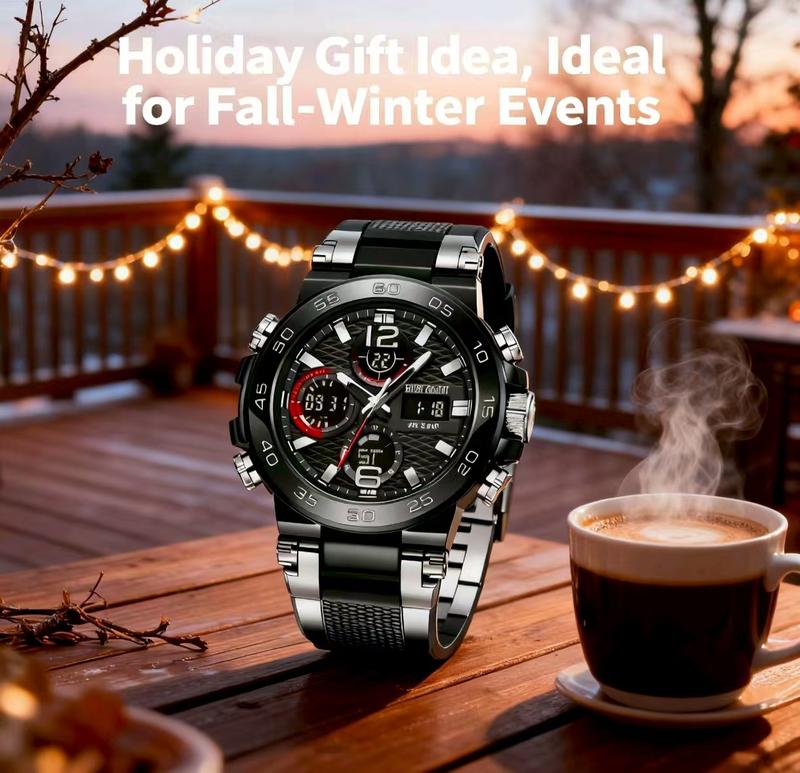 $13! Stylish Sport Watch – good luck/shine, late-year gift, business casual. Watch deal