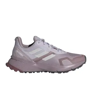 adidas Womens Terrex Soulstride Trail Running Sneakers Shoes - Purple