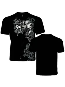 Classic Y2K Gothic T-shirt with printed oversized T-shirt, high street T-shirt, Gothic round neck top, new men's and women's T-shirt