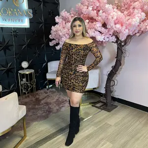 Denise Cheetah Mini Dress