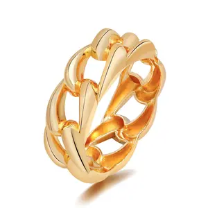 Stylish Women's Bracelet with Niche Design: Twisted Pattern, Hollow Chain Clasp, Bold & Unique Open Style