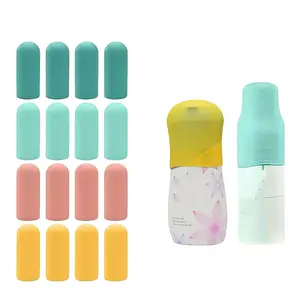 1 Set of 16 Silicone Bottle Caps, Essential Travel Accessories for Women & Men, Beach Vacation Must-Haves, Cruise Essentials, Leak-Proof