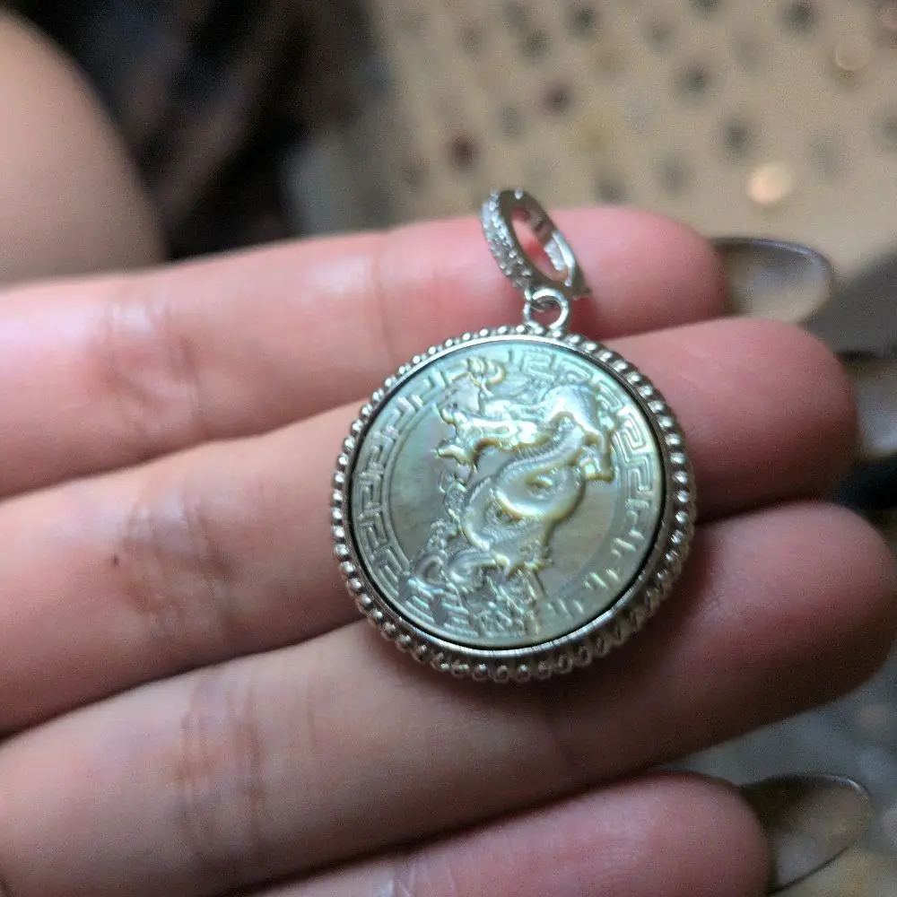 Silver Spiral Dragon