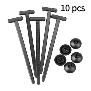 Nylon Cable Zip Ties Self-Locking Heavy Duty Zip Ties Fastening Strap for Car Repair Home & Office