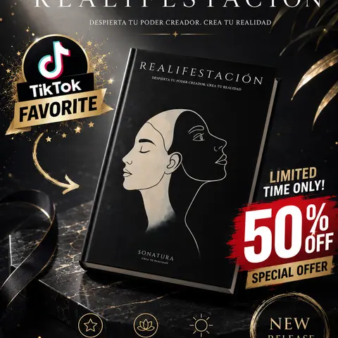 REALIFESTACIÓN | Despierta tu poder creador · Awaken Your Creative Power | Libro bilingüe de manifestación, mentalidad positiva y crecimiento personal · Bilingual Manifestation Book for Positive Mindset and Personal Growth
