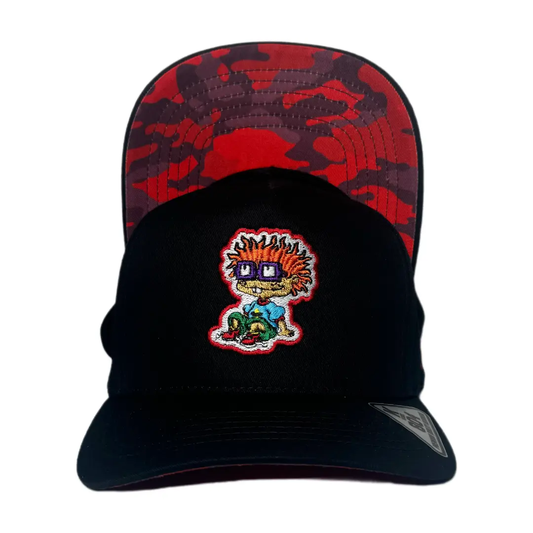 GUDBACK Carlitos Custom Graphic Trucker Baseball Cap - Adjustable Snapback, Camo Style, Funny Dad Design, Structured, All-Seasons Casual Sports Outdoor Accessory, Camo Trucker Cap, Snapback Trucker Hats