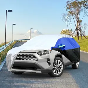 Suitable For Toyota Grand Highlander Full Car Cover Outdoor Waterproof UV Protection Rain Protection Sun Protection Vehicle