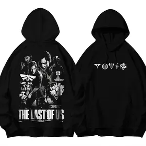 The Last of Us: Legacy Hoodie, Vintage Game Inspired Pullover, Post-Apocalyptic Graphic Sweatshirt, Unisex Casual Streetwear, Gamer Gift