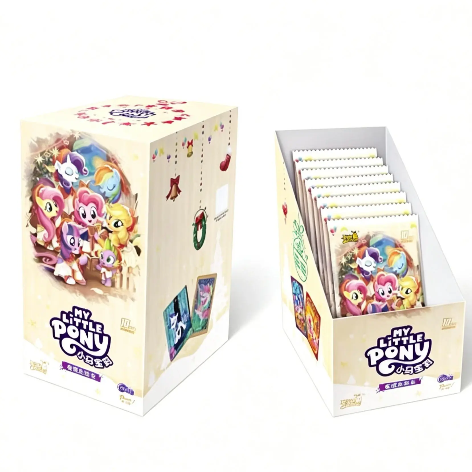 MLP-My Little Pony Moon Edition Gen10 Christmas Theme Collectible Cards