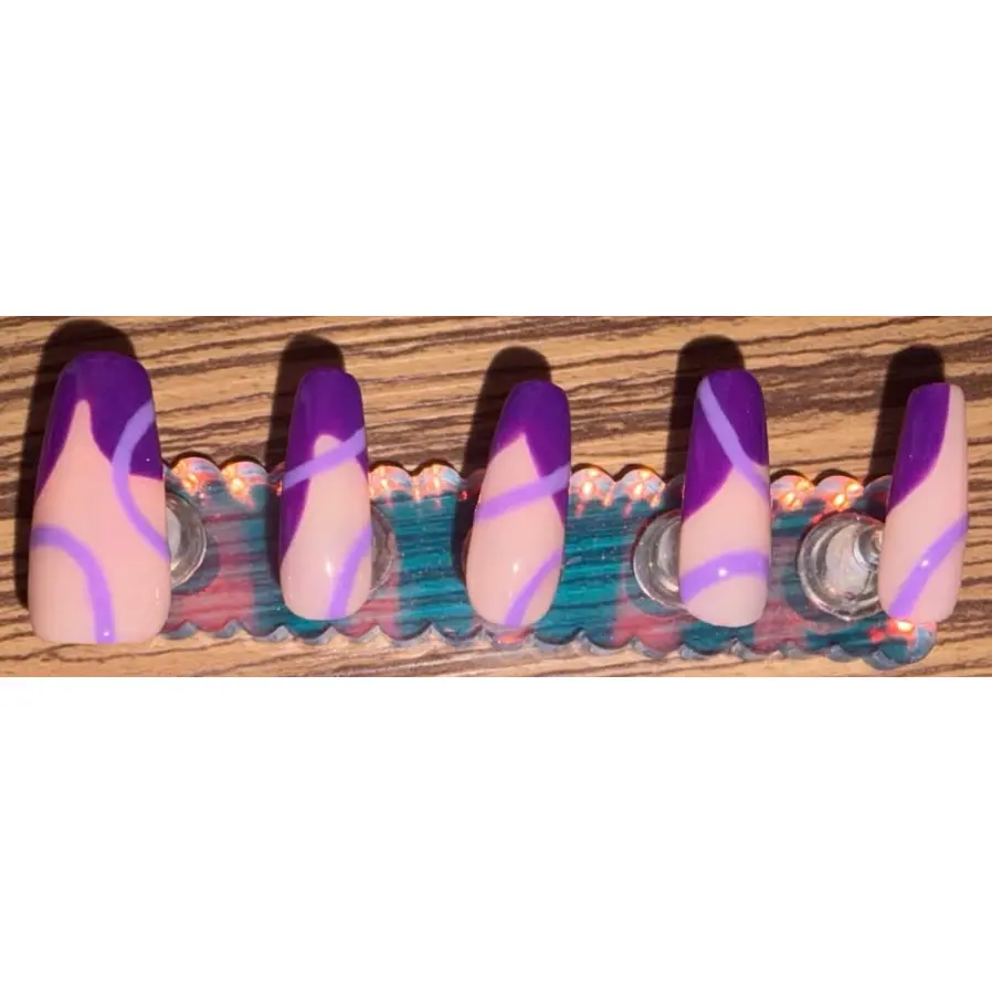 Custom Basic Design Press On Nails
