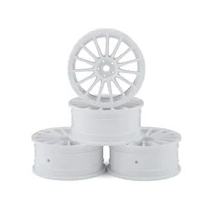 MST 24mm LM Wheel (White) (4) (+0 Offset)