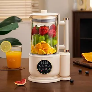 Automatic Nut Milk Maker, Plug-and-Play 1500ML Nut Milk Machine and Multifunctional Juicer for Coffee, Grains and Juice, Kitchen Juicer, Household Kitchen Appliances, Blender and Orange Juice Maker, Christmas and Mother's Day Gift, Smoothie Blender