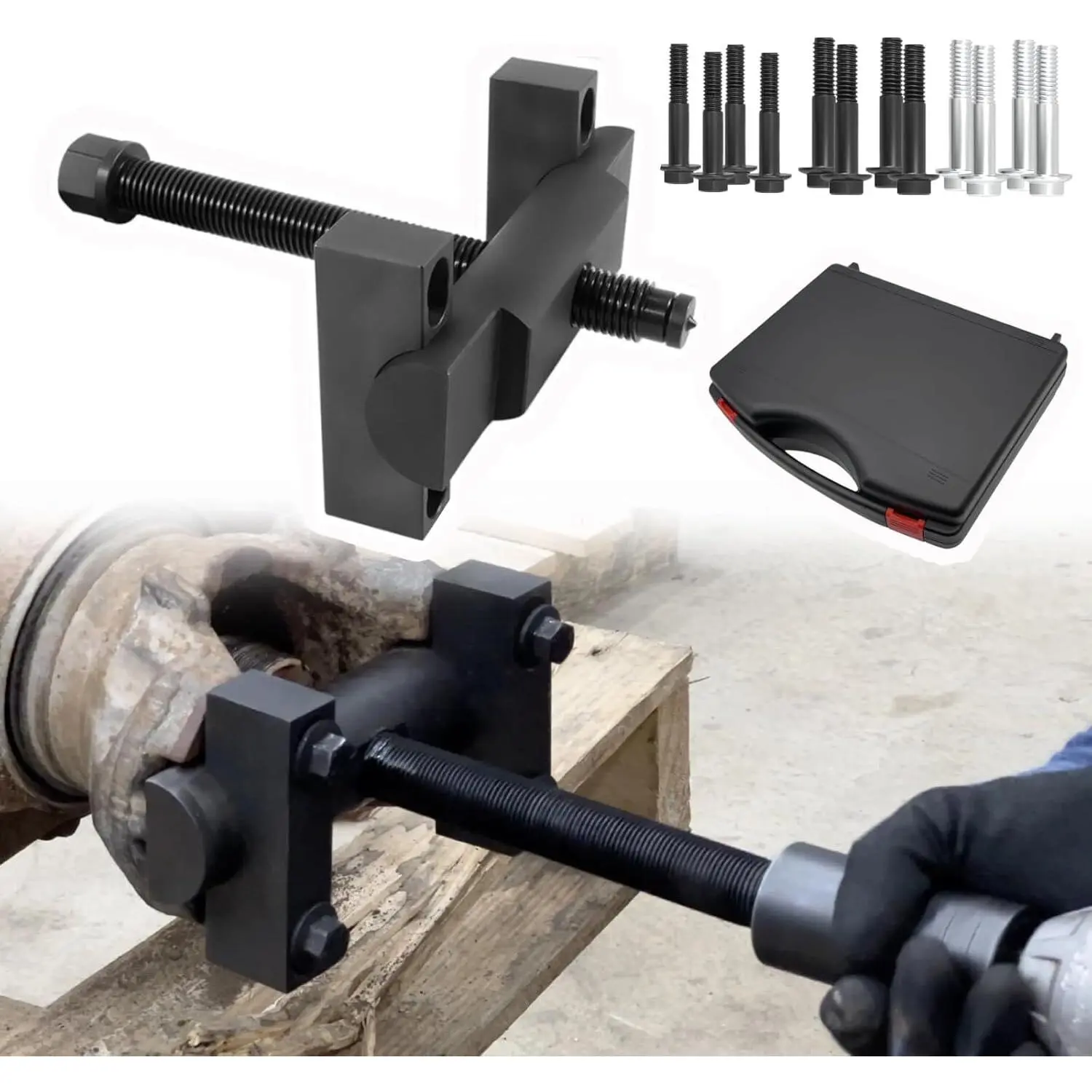 60050 Heavy Duty Yoke Puller Tool - Automotive Engine & Transmission Repair Tool for Semi Trucks, Class 6-8 Trucks & Equipment
