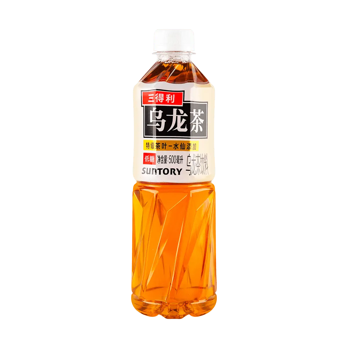 Suntory Low Sugar Oolong Tea 500ml - Authentic China Mainland Version, Perfect for DIY Boba Milk Tea, Recommended by Xiaohongshu