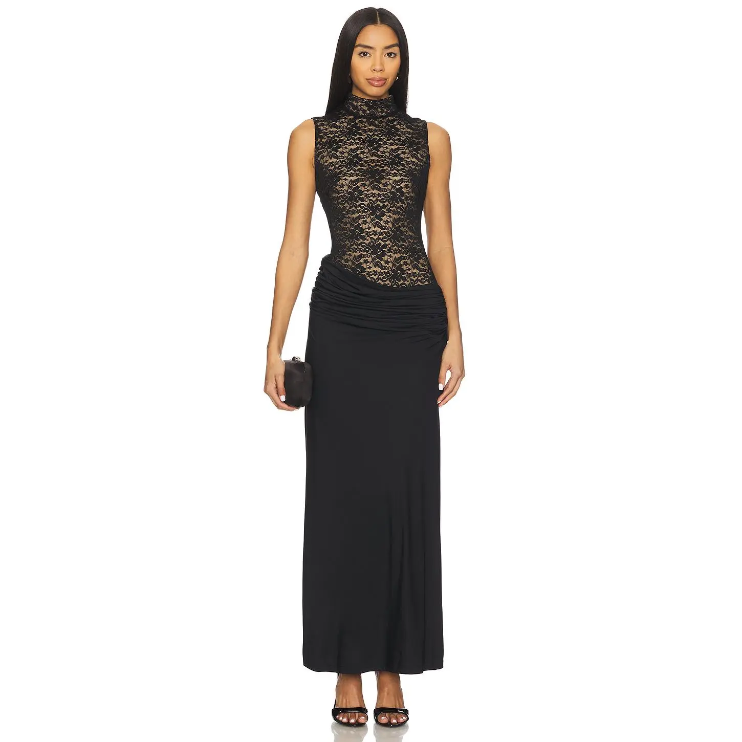 Runaway The Label Casana Maxi Dress in Black