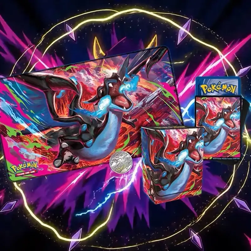 Mega Charizard X UPC Playmat & Accessories