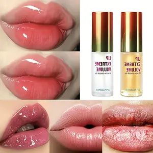 Long Lasting Lip Plumper Oil Serum, Instant Volumizing Essence Oil, Increases Elasticity Repair Lip Fine Lines, Hydrating Moisturizing Sexy Lip Balm, Moisturizing Lip Care, Cosmetics,Lip Care Products for All Occasions Makeup,Christmas
