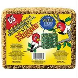 212 MAIN Woodpecker Suet Nugget Wild Bird Feed, 2.4 lb, Easy-Use Feeding Tool, Attracts Birds, CS06206