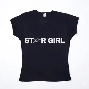 Star Girl Baby Tee, Vintage Graphic Top, 90s Tshirt, Y2K