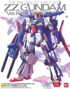 Bandai Hobby Double Zeta Gundam ZZ Gundam Ver.Ka MG 1/100 Model Kit