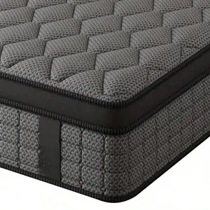 12/14 Inch Hybrid Mattress Twin Full Queen King – Bed In A Box With Gel Memory Foam And Pocket Springs For Pressure Relief, Cool Breathable Sleep And Edge Support – Medium Firm, Durable, Fiberglass-Free And Odorless Mattress, Ideal For All Sleep Positions
