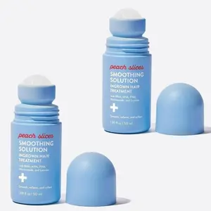 Peach Slices Smoothing Solution Ingrown Hair Treatment with Peach & Lily for Silky Smooth Bump-Free Skin Relieve, Soften Skin - 360