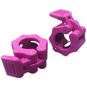 1"/2.5cm Barbell Clamp Collar, 1 Pair Dumbbell Lock Clip for Gym, Exercise Collars, Exercise Collars for Gym Weightlifting, Gymtok
