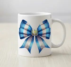 Guatemala Coquette Bow - UVDTF Decal for cups/hard surfaces sticker
