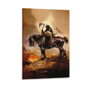 Frank Frazettas Art Prints Posters  Canvas  Aesthetic Wall Art Prints Home Modern Decor Gifts (5) Poster Canvas Wall Art For Bedroom Decor Bar Office Room Decor Gift