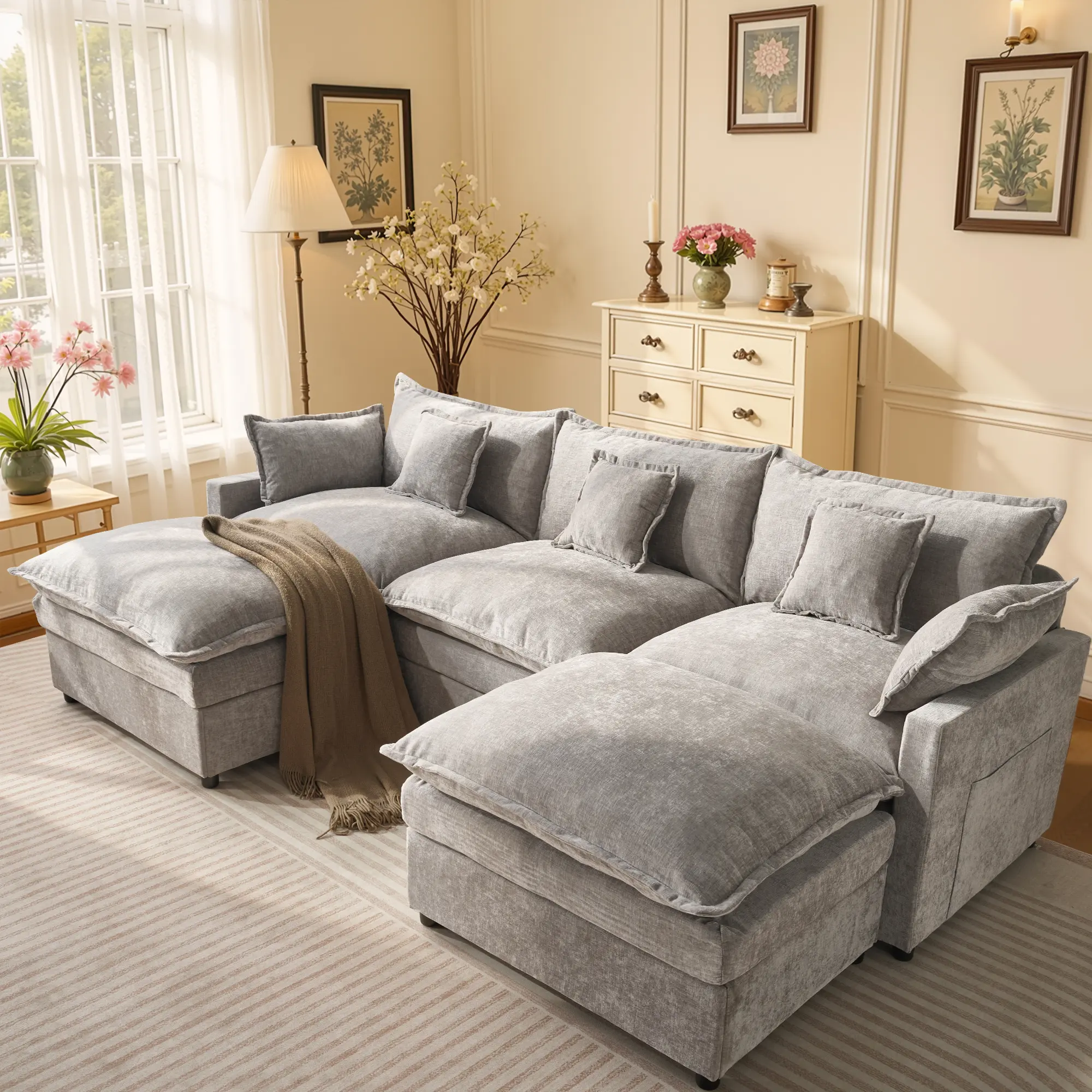 108'' Grey