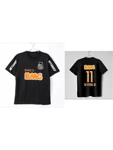 New Neymar Jr 11 Football Shirt for Spring/Summer 2026: Advanced Football Fan Equipment for Women, Men's Fashion, Casual, Loose, Comfortable Street T-shirt for Men and Women, Suitable for All Seasons, Couple Gift