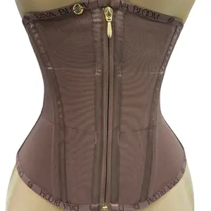 CINTURILLA C-RA01 Zipper Front Corset for Women's Shapewear
