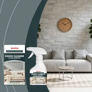 Sofa Stain Removal Cleaning Spray 237ML, Upholstery Fabric and Leather Cleaner, No Rinse Needed, Easily Eliminates Odors