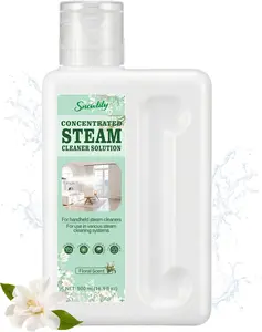 Snowlily 20X Concentrated Multi-Surface Steam Mop Cleaning Solution - Light Scented Household Formula for All Steam Mops & Machines, Cleans Floors & Fabrics, 16.9 fl oz (Fresh Floral)