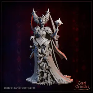 35mm Venom Queen Gypsy Devil Tabletop D&D Fantasy Resin Printed