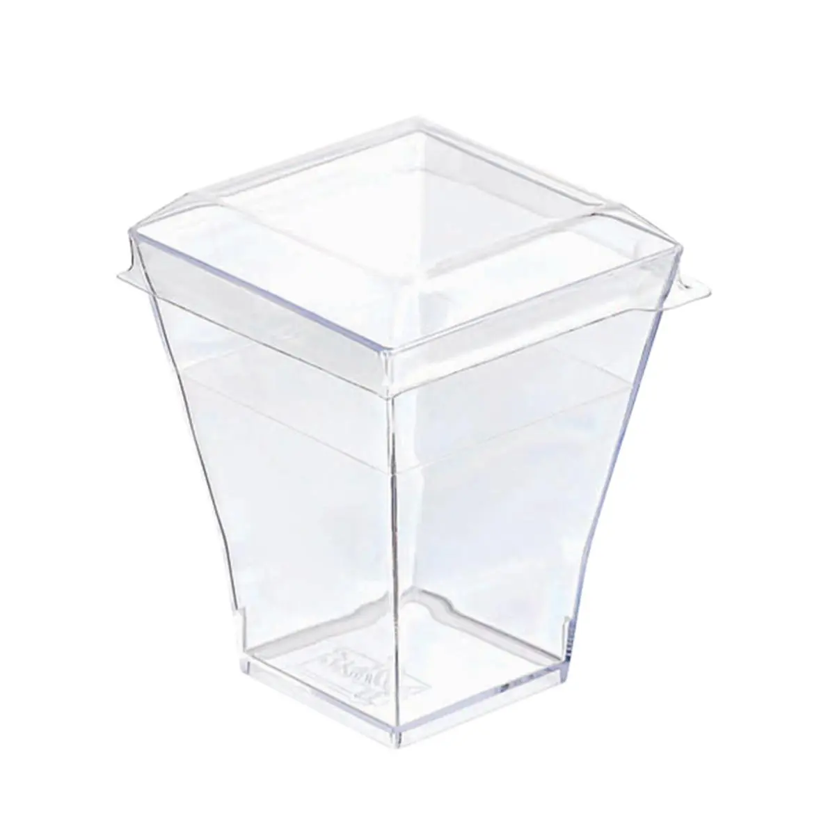 PacknWood 209MBLTAIT Clear Plastic Lid For All Taiti Cups - 1.7 x 1.7 In- Pack Of 600