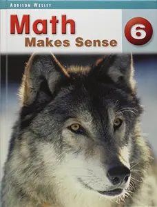 USED-Addison Wesley Math Makes Sense - 6 STUDENT EDITION by Peggy Morrow (Hardcover)