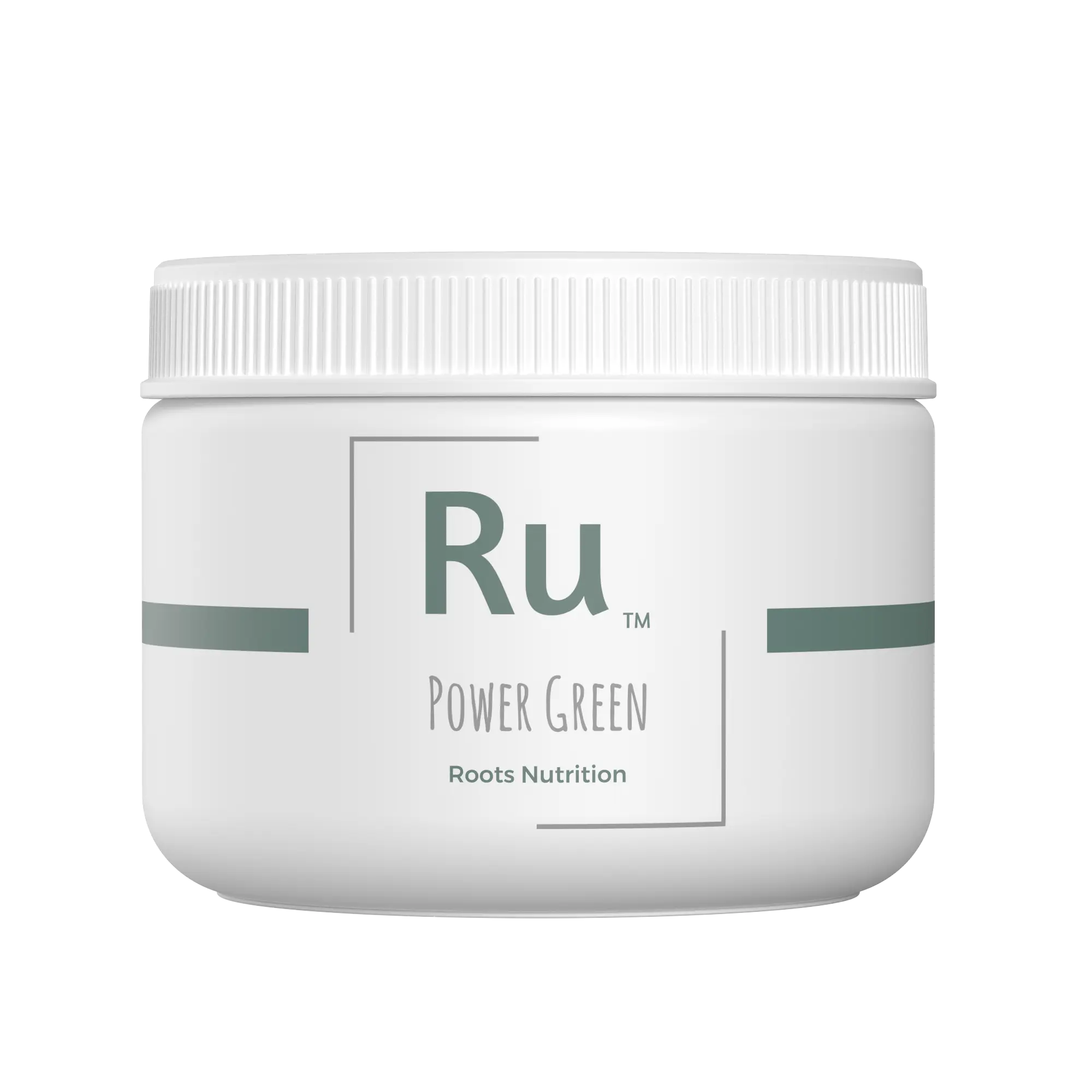 Roots Nutrition Power Green Small | Super Greens Powder | Plant-Based Superfood Blend with Spirulina, Cacao & Camu Camu | Daily Wellness Supplement