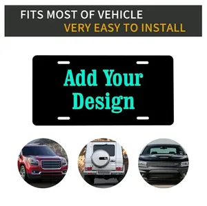 Custom License Plate, Personalized License Plates Custom Tags, Customized Plate 6"x12"